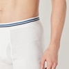 Amazon Essentials Men’s Breathable Cotton Boxer Briefs, Tag-Free, Pack of 5(White)