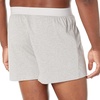 Amazon Essentials Men’s Breathable Cotton Jersey Boxer Shorts, Soft Relaxed Fit for All-Day Comfort, Pack of 5(Black/Navy/Grey Heather)