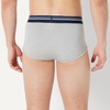Amazon Essentials Men’s Breathable Ribbed Knit Briefs with Elasticized Waistband, Multipacks(Deep Blue / Navy / Light Grey Heather)