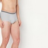 Amazon Essentials Men’s Breathable Ribbed Knit Briefs with Elasticized Waistband, Multipacks(White)