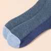 Amazon Essentials Men’s Colorblock Crew Sock, 6 Pairs(Grey/Navy/White)