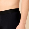 Amazon Essentials Men’s Cotton Jersey Boxer Briefs Underwear (Available in Big & Tall), Pack of 5(Black)