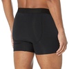 Amazon Essentials Men’s Cotton Jersey Boxer Briefs Underwear (Available in Big & Tall), Pack of 5(Black/Navy/Grey Heather)