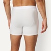 Amazon Essentials Men’s Cotton Jersey Boxer Briefs Underwear (Available in Big & Tall), Pack of 5(White)