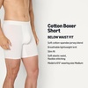 Amazon Essentials Men’s Cotton Jersey Boxer Shorts Underwear, Pack of 5(Gray Heather / Black / White)