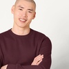 Amazon Essentials Men’s Crewneck Fleece Sweatshirt with Ribbing (Available in Big & Tall)(Burgundy)