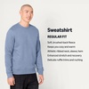 Amazon Essentials Men’s Crewneck Fleece Sweatshirt with Ribbing (Available in Big & Tall)(Denim Blue)