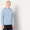 Amazon Essentials Men’s Crewneck Fleece Sweatshirt with Ribbing (Available in Big & Tall)(Light Blue Heather)