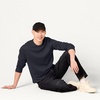 Amazon Essentials Men’s Crewneck Fleece Sweatshirt with Ribbing (Available in Big & Tall)(Navy)