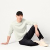 Amazon Essentials Men’s Crewneck Fleece Sweatshirt with Ribbing (Available in Big & Tall)(Off-white)