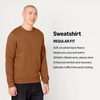 Amazon Essentials Men’s Crewneck Fleece Sweatshirt with Ribbing (Available in Big & Tall)(Toffee Brown)