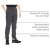 Amazon Essentials Men’s Fleece Sweatpants, Closed Bottom (Available in Big and Tall)(Medium Grey Heather)