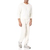 Amazon Essentials Men’s Fleece Sweatpants, Closed Bottom (Available in Big and Tall)(Off-white)