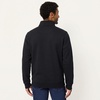 Amazon Essentials Men’s Full Zip Mock Neck French Terry Sweatshirt, Lightweight(Black)
