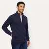 Amazon Essentials Men’s Full Zip Mock Neck French Terry Sweatshirt, Lightweight(Dark Navy)