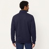 Amazon Essentials Men’s Full Zip Mock Neck French Terry Sweatshirt, Lightweight(Dark Navy)
