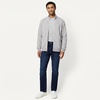Amazon Essentials Men’s Full Zip Mock Neck French Terry Sweatshirt, Lightweight(Light Grey Heather)