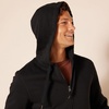 Amazon Essentials Men’s Full-Zip Fleece Hoodie Sweatshirt (Available in Big & Tall)(Black)
