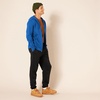 Amazon Essentials Men’s Full-Zip Fleece Hoodie Sweatshirt (Available in Big & Tall)(Blue)