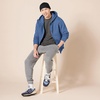 Amazon Essentials Men’s Full-Zip Fleece Hoodie Sweatshirt (Available in Big & Tall)(Blue Heather)