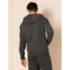 Amazon Essentials Men’s Full-Zip Fleece Hoodie Sweatshirt (Available in Big & Tall)(Charcoal Heather)