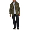 Amazon Essentials Men’s Full-Zip Fleece Hoodie Sweatshirt (Available in Big & Tall)(Green Camo)