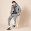 Amazon Essentials Men’s Full-Zip Fleece Hoodie Sweatshirt (Available in Big & Tall)(Light Grey Heather)