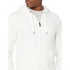 Amazon Essentials Men’s Full-Zip Fleece Hoodie Sweatshirt (Available in Big & Tall)(Off-white)
