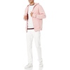 Amazon Essentials Men’s Full-Zip Fleece Hoodie Sweatshirt (Available in Big & Tall)(Pink)