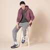 Amazon Essentials Men’s Full-Zip Fleece Hoodie Sweatshirt (Available in Big & Tall)(Purple)