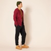 Amazon Essentials Men’s Full-Zip Fleece Hoodie Sweatshirt (Available in Big & Tall)(Red)