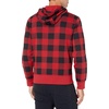 Amazon Essentials Men’s Full-Zip Fleece Hoodie Sweatshirt (Available in Big & Tall)(Red Buffalo Plaid)