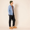 Amazon Essentials Men’s Full-Zip Fleece Hoodie Sweatshirt (Available in Big & Tall)(Slate Blue)