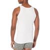 Amazon Essentials Men’s Lightweight Breathable Cotton Slim Fit Tank Undershirts, Pack of 6(Black/White)