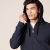 Amazon Essentials Men’s Lightweight French Terry Full-Zip Hoodie(Dark Navy)
