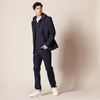 Amazon Essentials Men’s Lightweight French Terry Full-Zip Hoodie(Dark Navy)