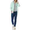 Amazon Essentials Men’s Lightweight French Terry Full-Zip Hoodie(Mint)