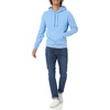 Amazon Essentials Men’s Lightweight French Terry Hooded Sweatshirt(French Blue)