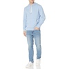 Amazon Essentials Men’s Lightweight French Terry Hooded Sweatshirt(Light Blue)