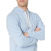 Amazon Essentials Men’s Lightweight French Terry Hooded Sweatshirt(Light Blue)