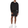 Amazon Essentials Men’s Lightweight French Terry Relaxed Fit Sweat Shorts with Drawstring (Available in Big & Tall)(Black)