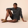 Amazon Essentials Men’s Lightweight French Terry Relaxed Fit Sweat Shorts with Drawstring (Available in Big & Tall)(Charcoal Heather)