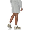 Amazon Essentials Men’s Lightweight French Terry Relaxed Fit Sweat Shorts with Drawstring (Available in Big & Tall)(Grey Heather)