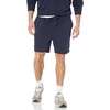 Amazon Essentials Men’s Lightweight French Terry Relaxed Fit Sweat Shorts with Drawstring (Available in Big & Tall)(Navy)