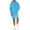 Amazon Essentials Men’s Lightweight French Terry Relaxed Fit Sweat Shorts with Drawstring (Available in Big & Tall)(Turquoise Blue)