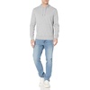 Amazon Essentials Men’s Lightweight Jersey Pullover Hoodie, Soft(Grey Heather)