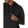 Amazon Essentials Mens Lightweight Long-Sleeve French Terry Hoodie(Black)