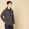 Amazon Essentials Mens Lightweight Long-Sleeve French Terry Hoodie(Charcoal Heather)