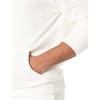 Amazon Essentials Mens Lightweight Long-Sleeve French Terry Hoodie(Eggshell White)