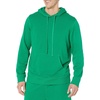Amazon Essentials Mens Lightweight Long-Sleeve French Terry Hoodie(Green)